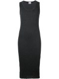 ribbed fitted dress