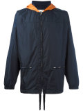 hooded lightweight jacket