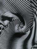 'Optical 1'半身裙