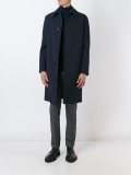 single breasted classic coat