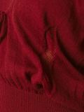 deep v-neck jumper