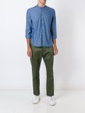 dropped crotch straight-fit chinos