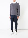 slim fit cropped trousers