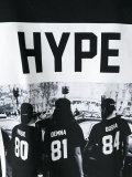back print T-shirt 