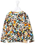 ball print sweatshirt 