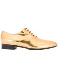 metallic Oxford shoes