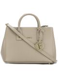 logo tag tote 