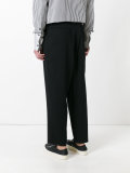 scallop hem trousers