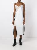 deconstructed slip dress