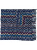 zig-zag knit scarf