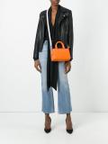 contrasting detail tote