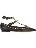 'Rockstud Rolling'平底鞋