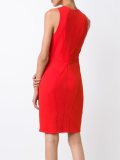 v-neck dress