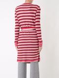 zig-zag belted cardi-coat