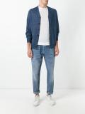 drawstring straight jeans