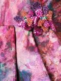 flared flower dress