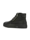 zipped hi-top sneakers