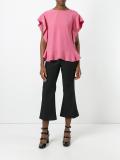 ruffled T-shirt 