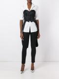 tail coat bustier top