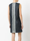 denim shift dress