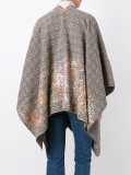 patterned poncho