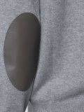 elbow patch cardigan