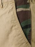 camouflage detail shorts