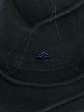 ribbed detailing fedora hat