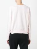 logo print sweatshirt 