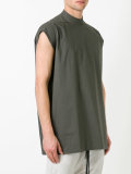 band collar T-shirt 
