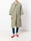 collar-belted coat