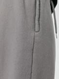 drawstring track shorts
