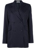 monogram striped blazer