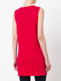 embellished sleeveless T-shirt