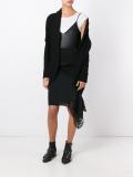 single button cardigan