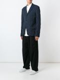 抽绳系带厚长裤