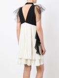 layered pleated dress