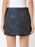 abstract print skort