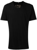contrast T-shirt 