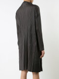 pleated coat