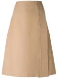 a-line midi skirt