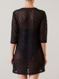 sheer lace beach dress