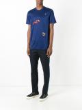 floral embroidered T-shirt