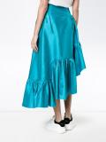 tiered asymmetric skirt