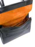 logo embossed tote