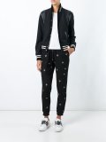 embroidered spider track pants 