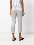 drawstring cropped pants 