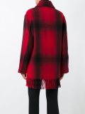 checked shirt coat