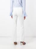 tailored flared trousers