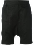 Drop-crotch shorts